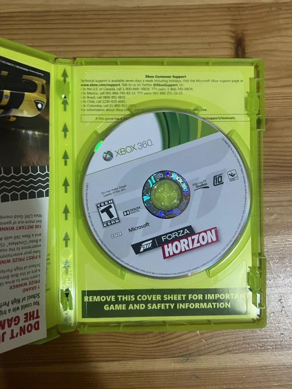 Forza Horizon (Kinect Compatible) Microsoft Xbox 360 Used Good Condition $40